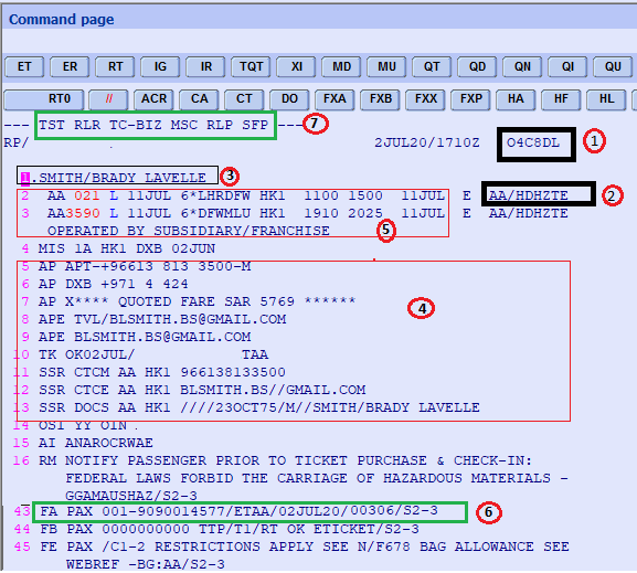 Understanding Amadeus PNR travelstudy