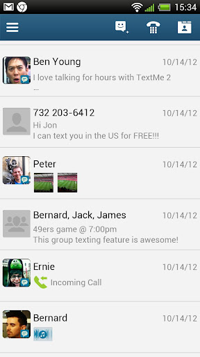 Text Me!  Free Texting & Call apk