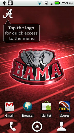 Alabama Revolving Wallpaper apk