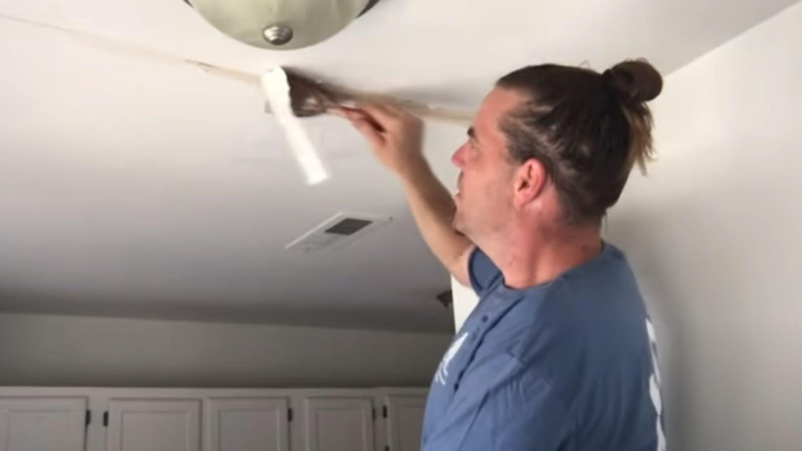 Clean the Ceiling crack