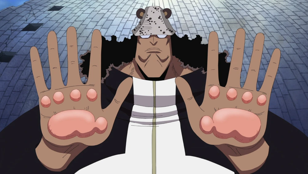 Bartholomew Kuma in One Piece.