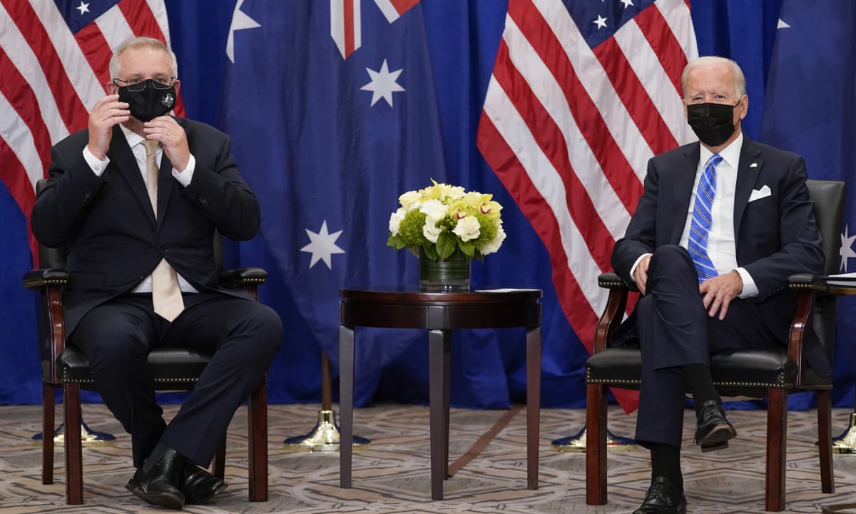 US has 'no closer ally than Australia', Biden says after Aukus pact | Aukus  | The Guardian