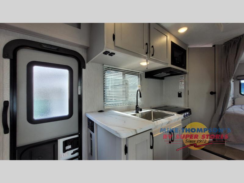 Kitchen in the coachman freelander motorhome