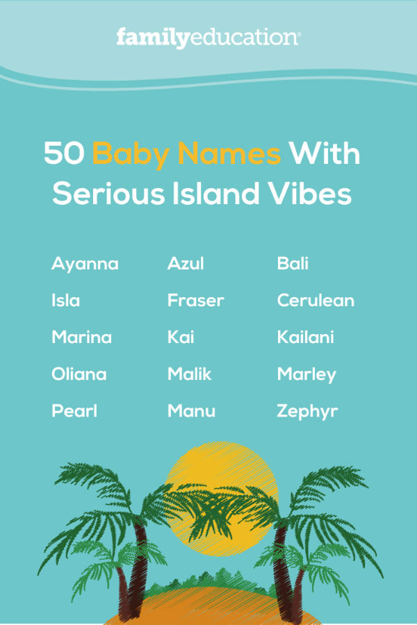 50 Tropical Island Baby Names Familyeducation