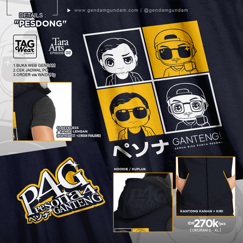 Contoh merchandise milik Youtubers Tara Arts Gaming