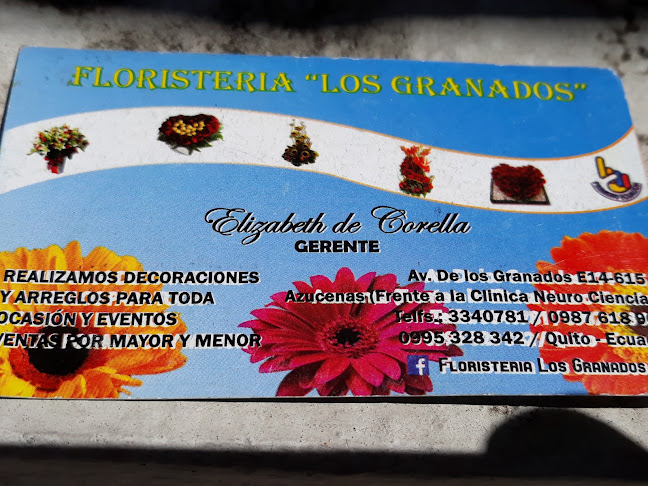 Opiniones de Floristeria Los Granados en Quito - Floristería