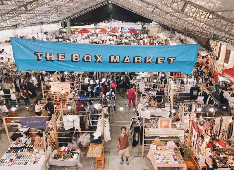 The Box Market là phiên chợ không còn xa lạ với mọi người