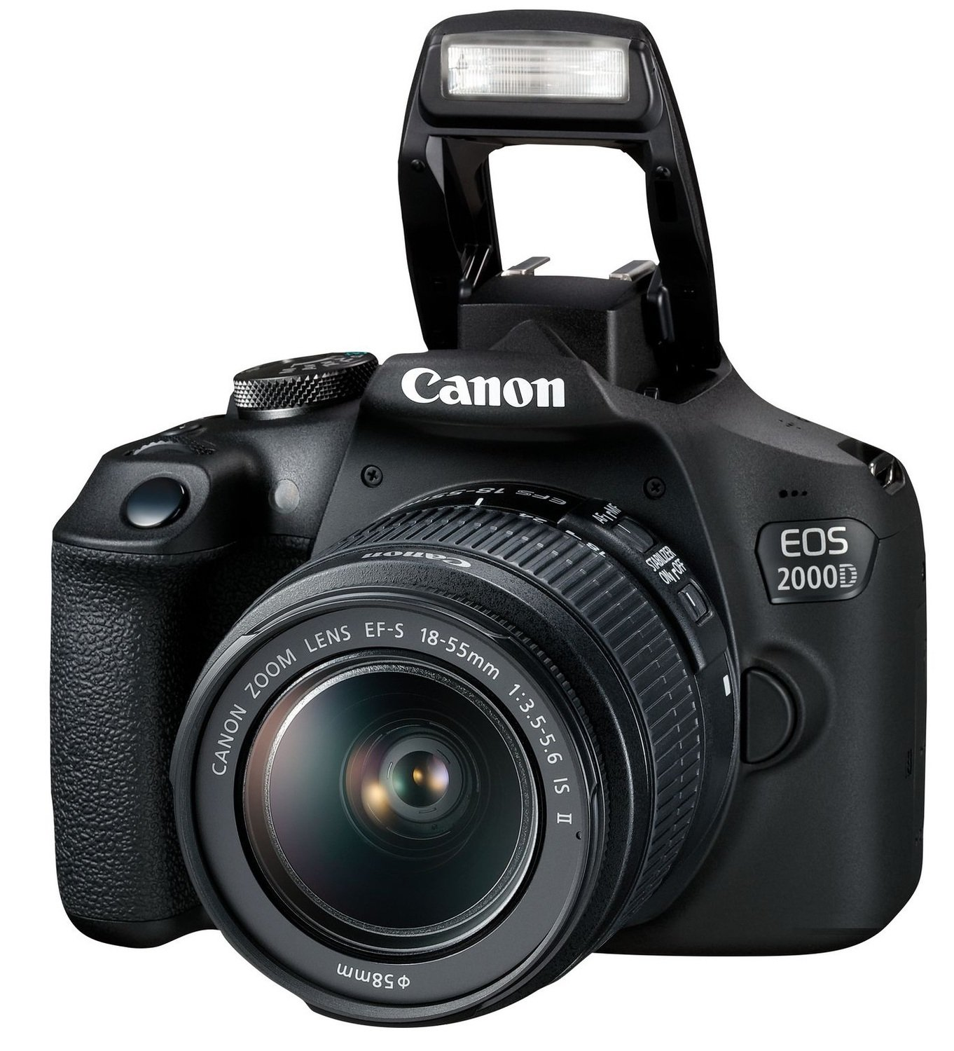 Компактный и надежный фотоаппарат CANON EOS 2000D 18-55 IS