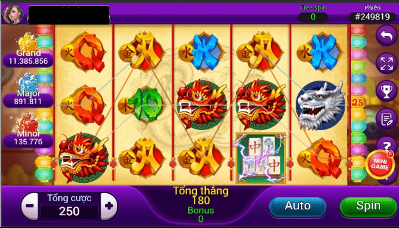 Slot game tại cổng game NamWin Net