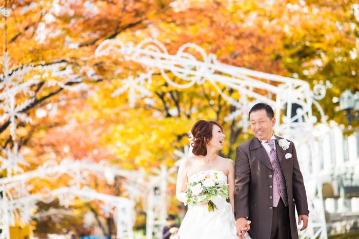 結婚式の写真