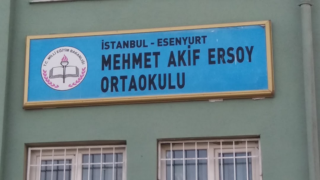 stanbul - Esenyurt Mehmet Akif Ersoy Ortaokulu