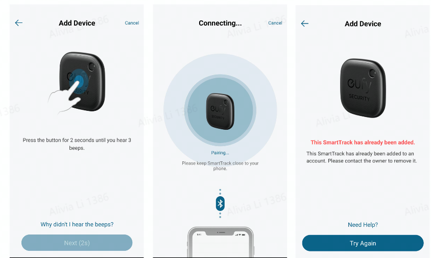 How to set up the eufy SmartTrack Link in eufySecurity App?