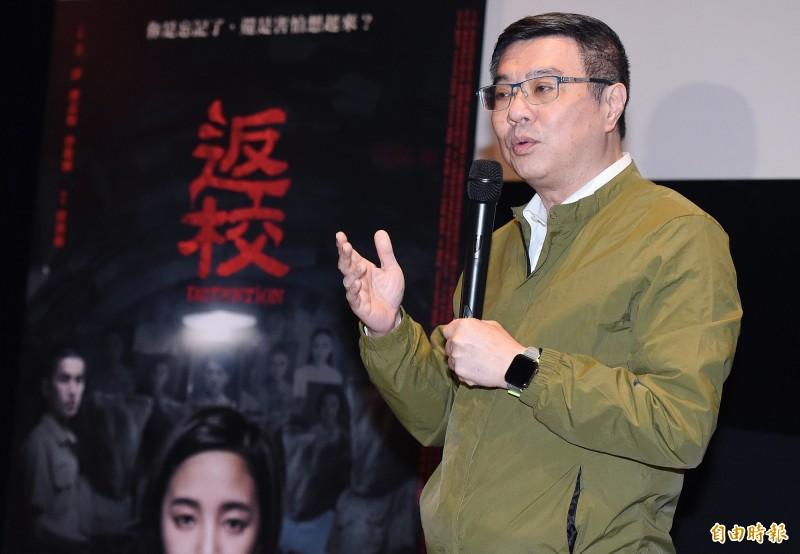 「不能蒙面，不曉得面膜可不可以！」卓榮泰批評，一個社會、一個統治的政府，讓人民不能和不敢表達意見，這是政府的恥辱，現在變成說禁止人民表達意見，這根本是得寸進尺。（資料照）