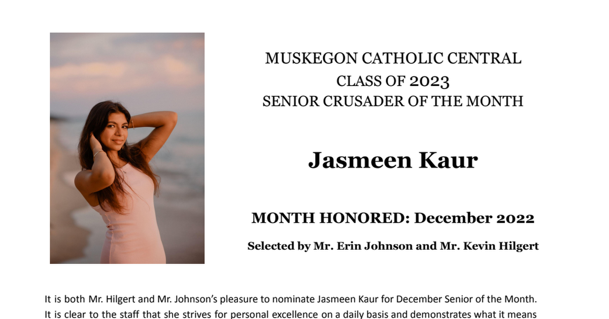 December 2022 Student of the Month - Jasmeen Kaur.pdf