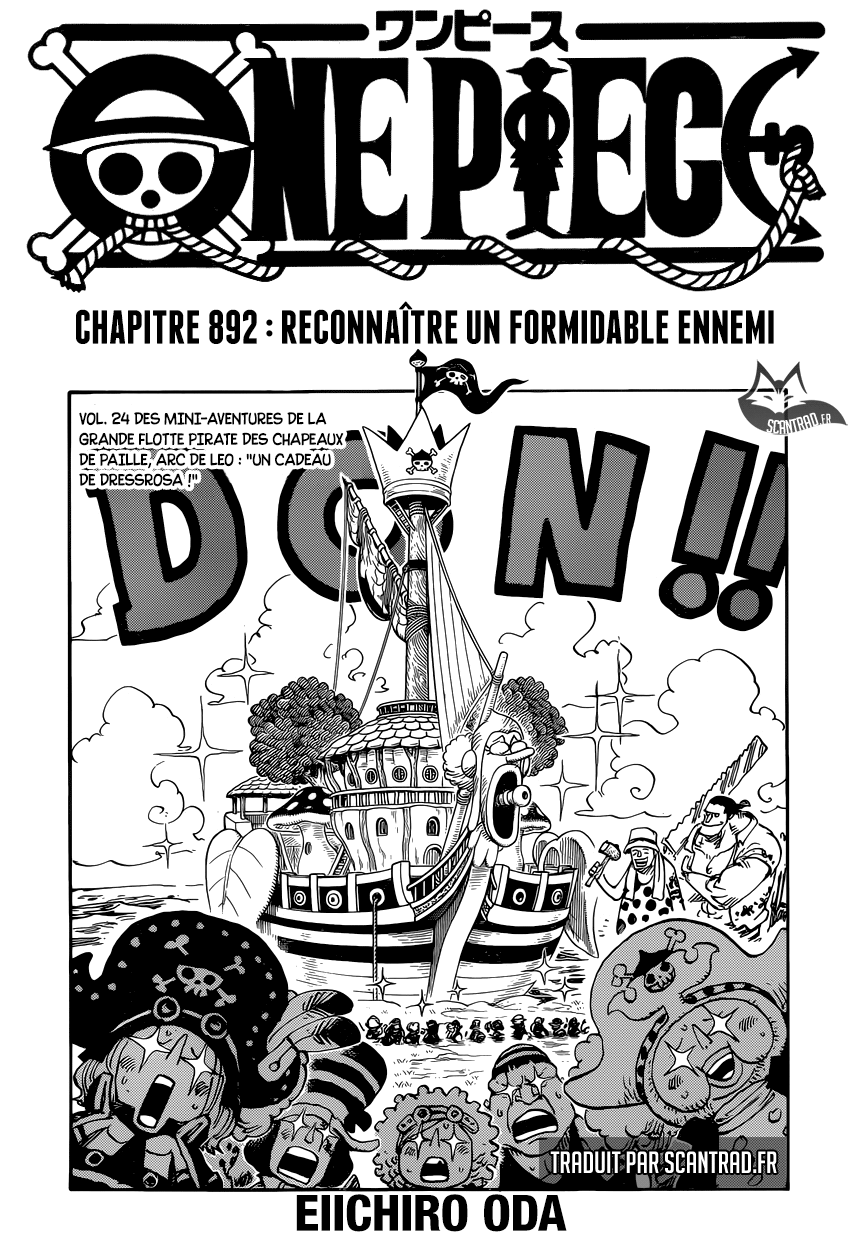 One Piece: Chapter chapitre-892 - Page 1