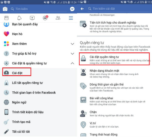 Làm thế nào để không cho người khác xem dòng thời gian trên facebook