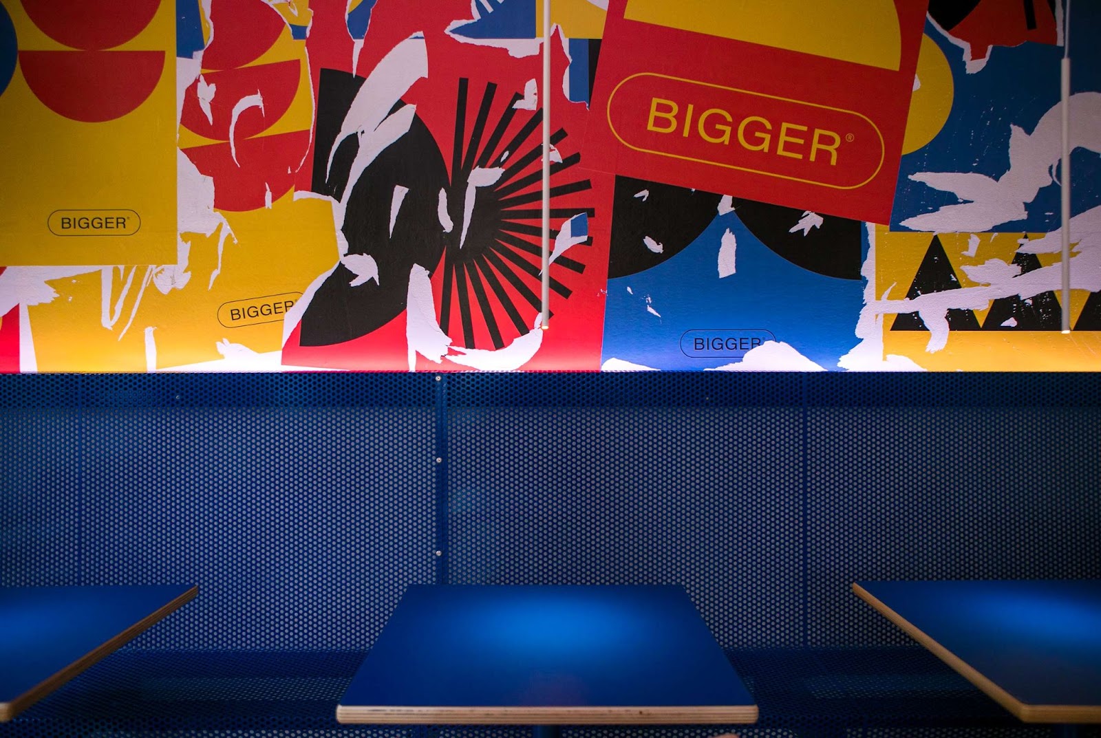 Branding and logo design artifacts for Bigger burger