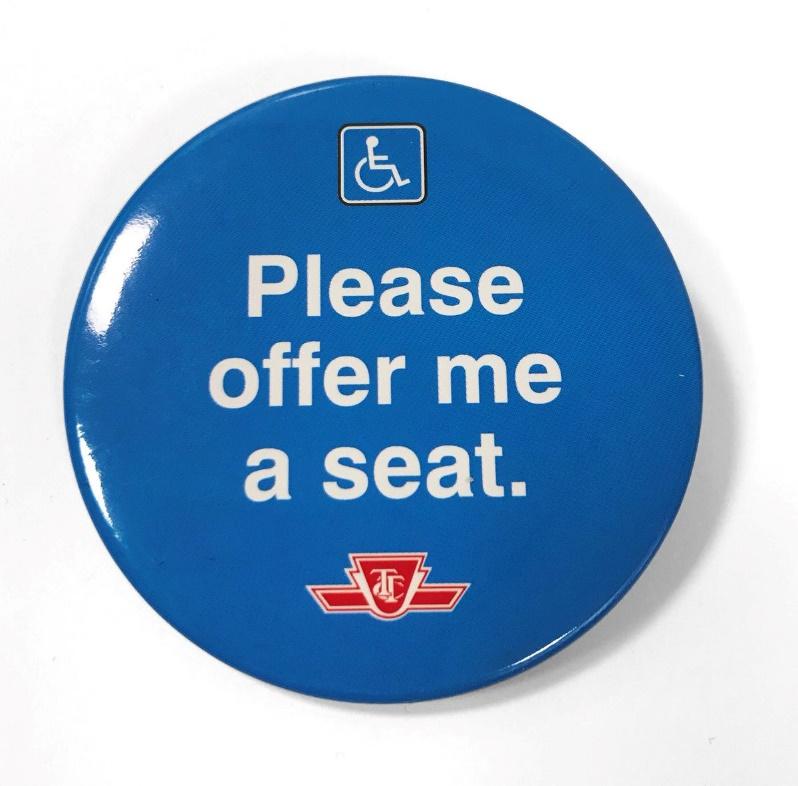 Image result for ttc rolls out its " please offer me a seat program"