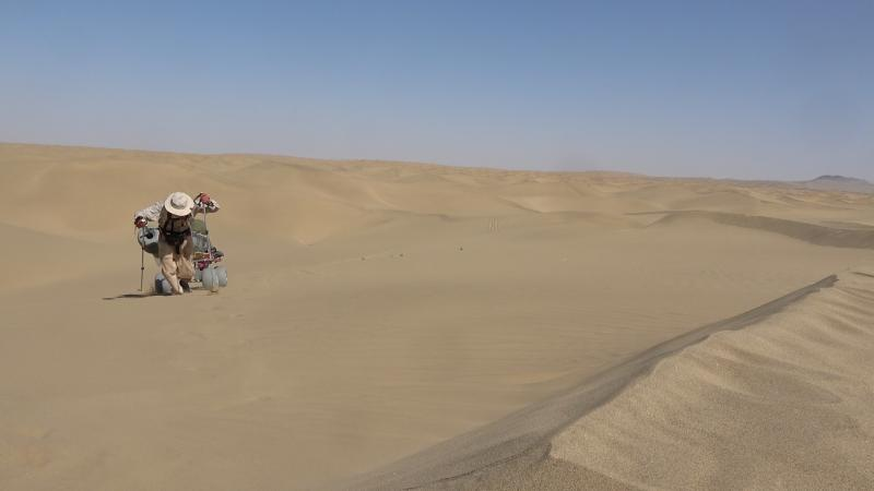 Desert of death in Xinjiang