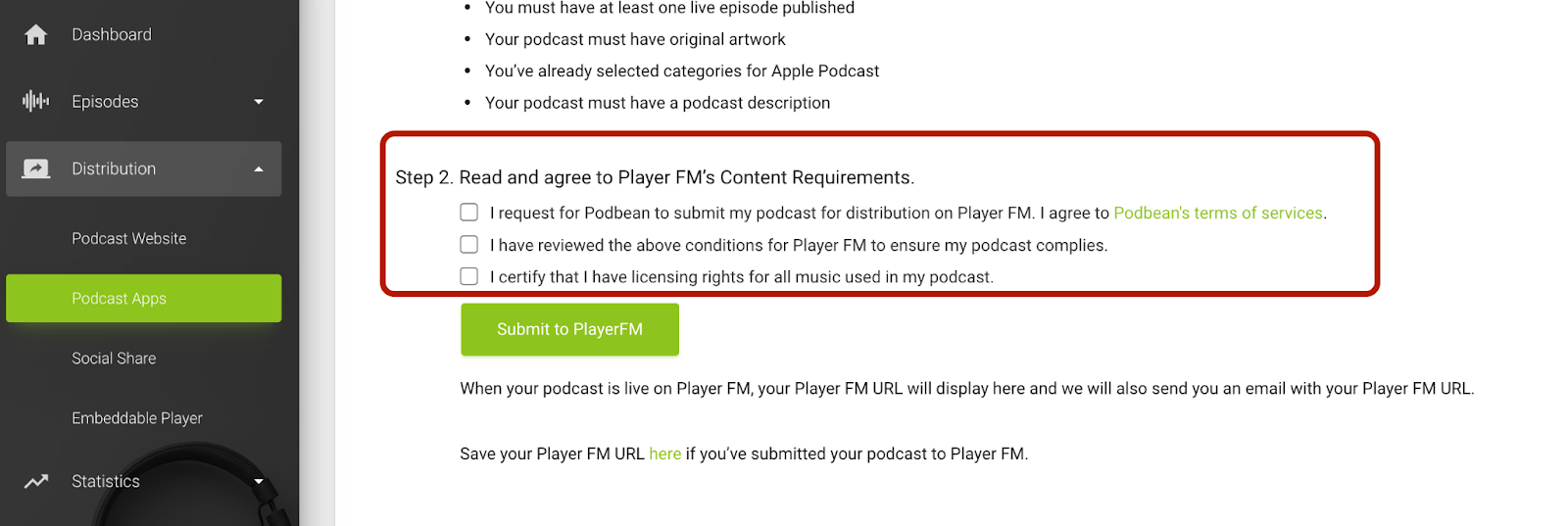 How To Submit Your Podcast To PlayerFM