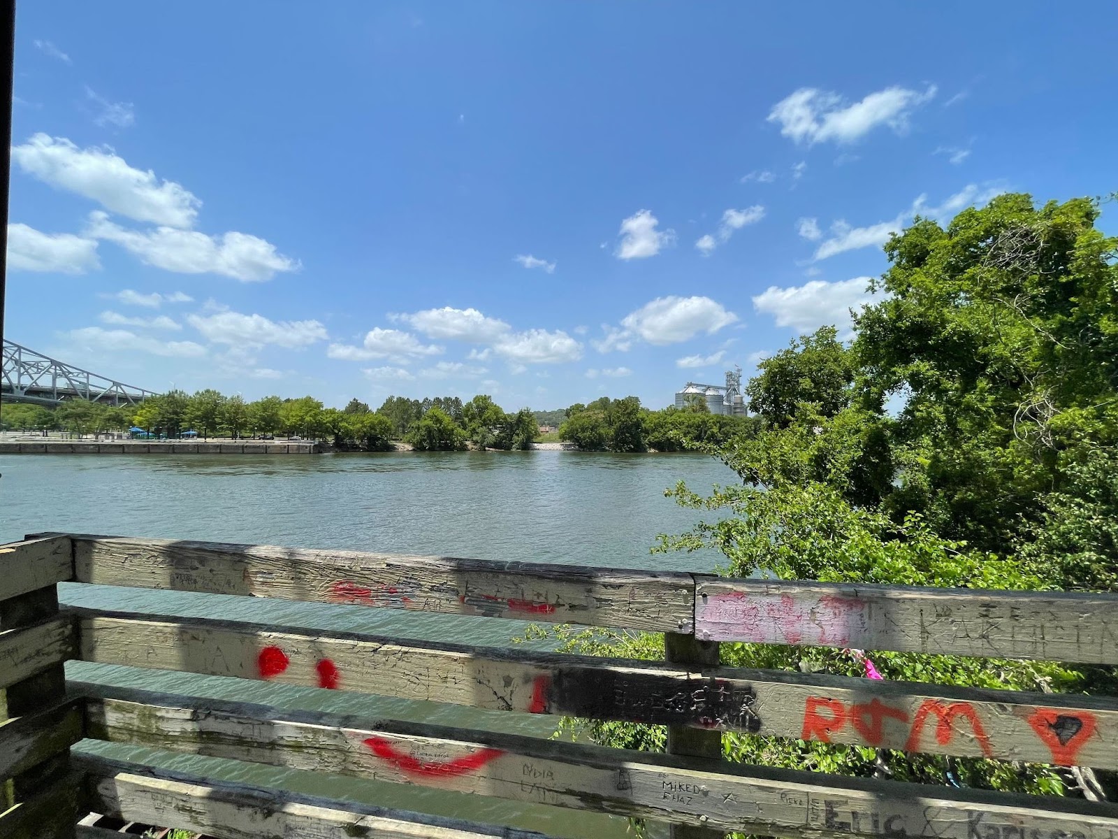 The Old Railroad Bridge in The Shoals 13