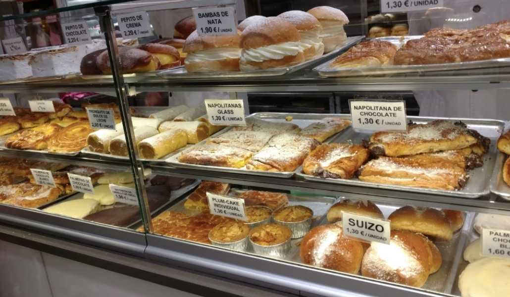 Counter of La Mallorquina