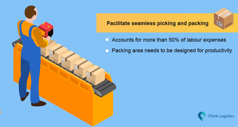 Try to facilitate seamless picking and packing