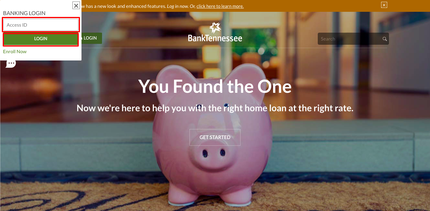 BankTennessee Online Banking Login