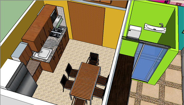 Resultado de imagen para casa sketchup