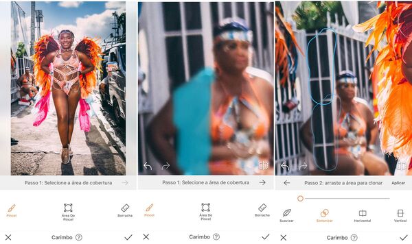 Como apagar photo bombs do seu Carnaval