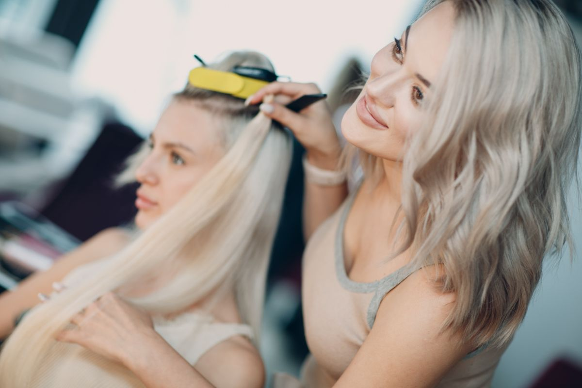 flat tip hair extensions