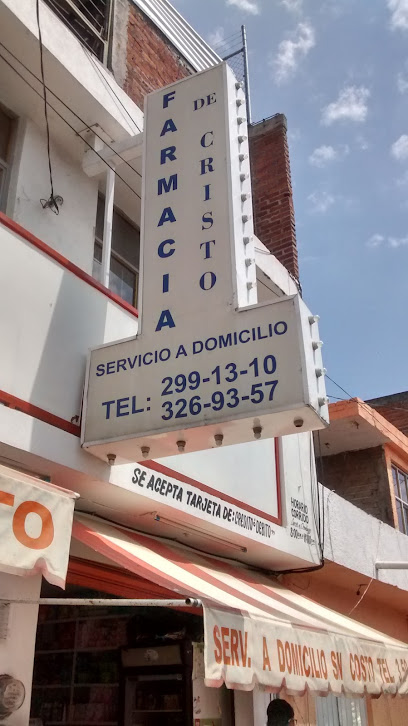 Christ Pharmacy Corl. Rafael Garnica 28, El Realito, 58116 Morelia, Mich. Mexico