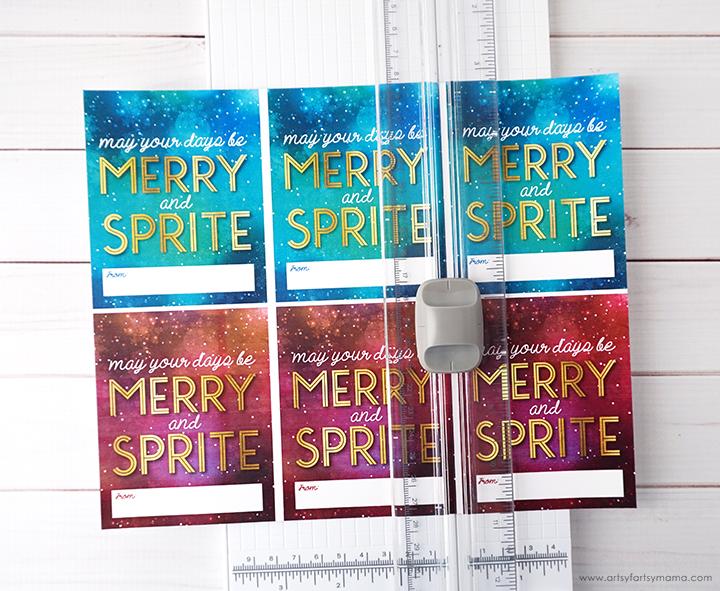 Free Printable Christmas Soda Gift Tags #MyHolidayEveryday