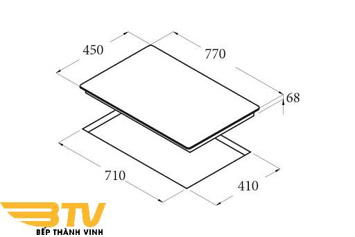 Bếp từ Cata IB 772