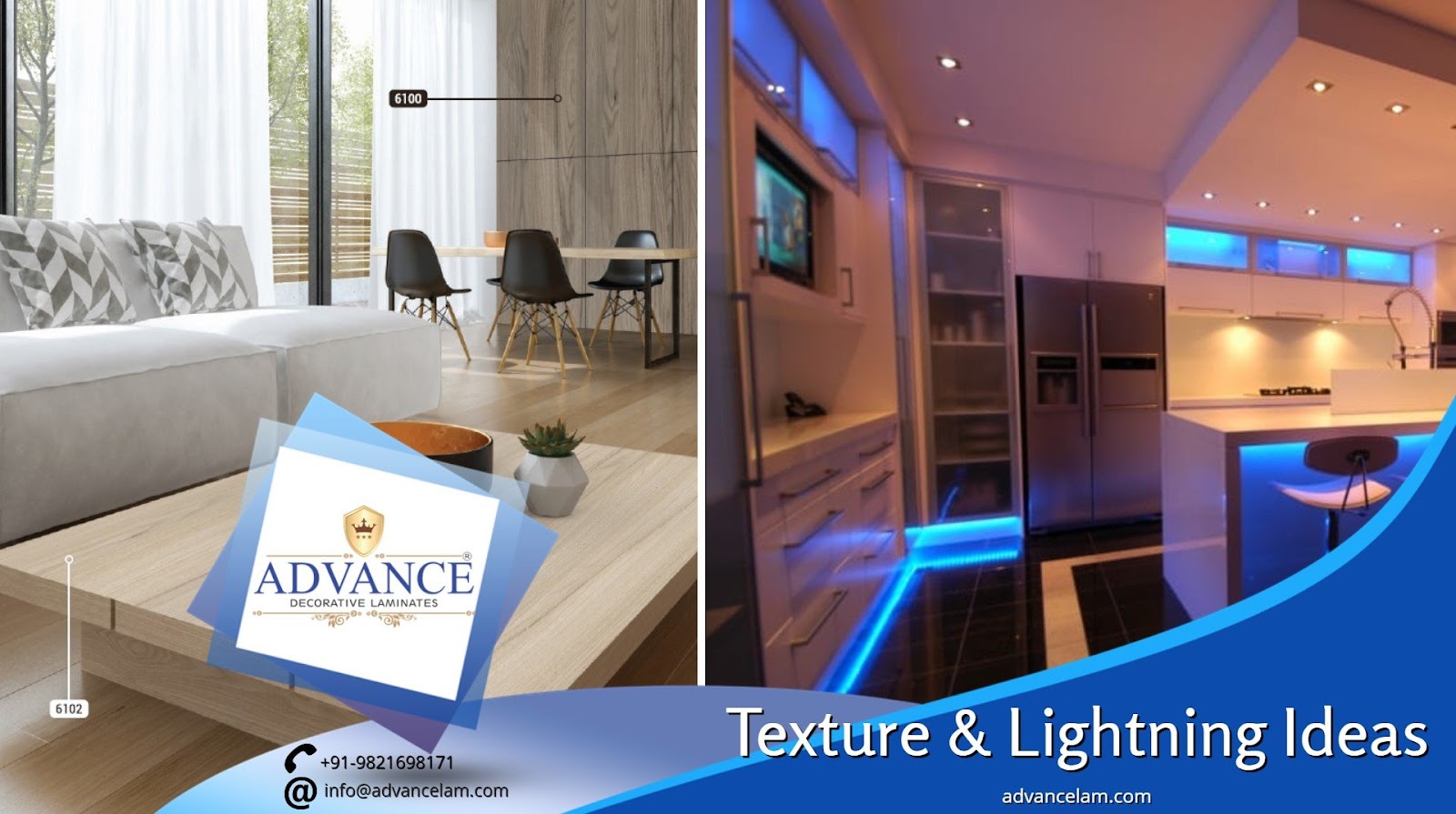 Effective lighting & Textured Surfacing Ideas For Perfect Home Interiors