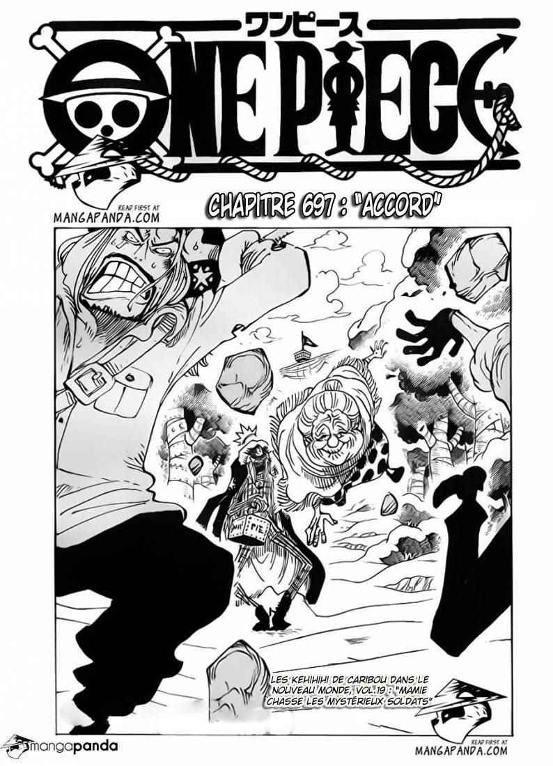 One Piece Chapitre 697 - Page 2