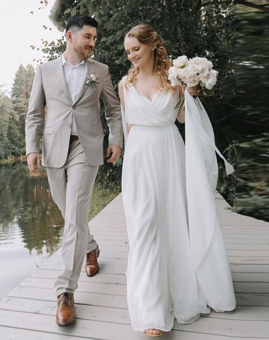 boho wedding dress