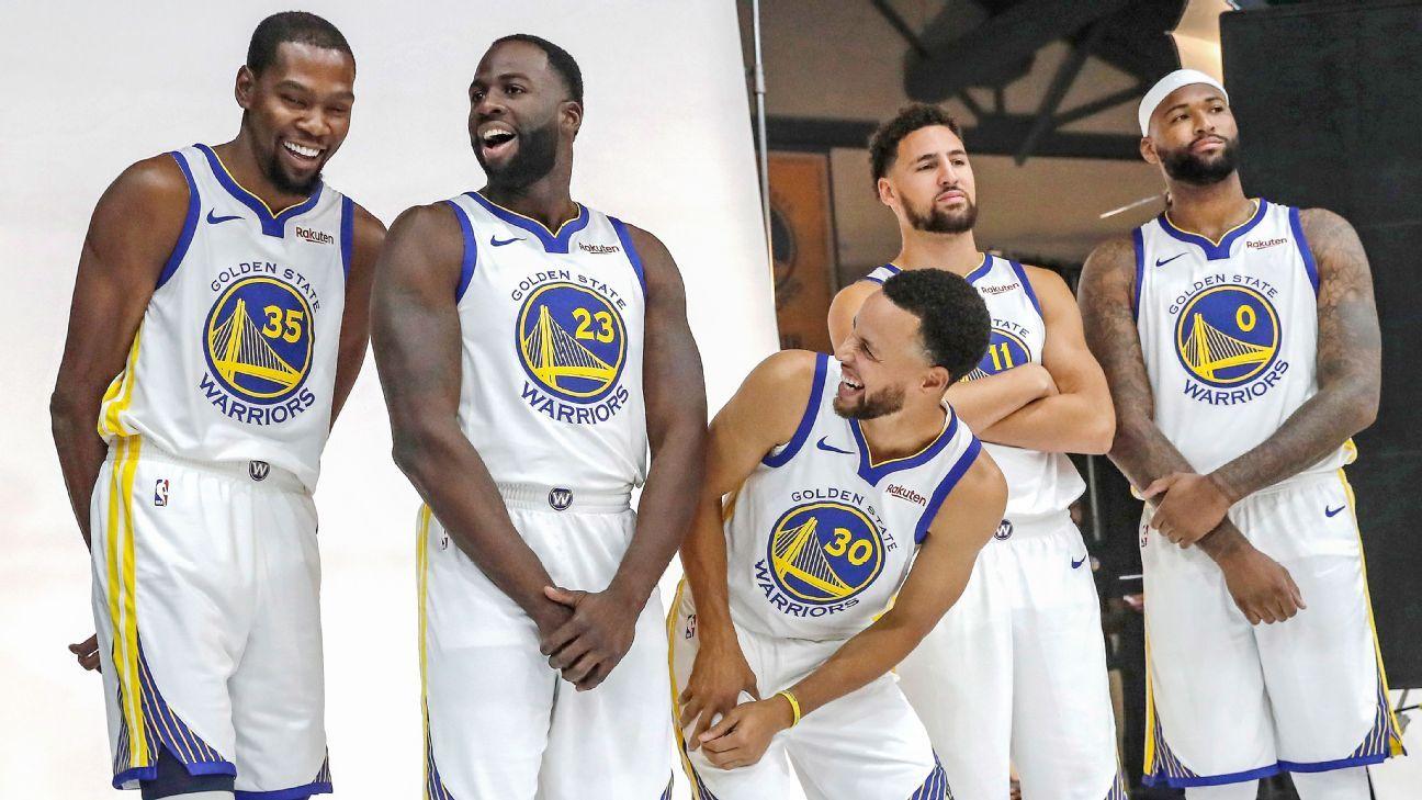 Dwyane Wade: Warriors' starting 5 'as good as it gets' in NBA history
