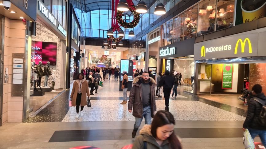 Торговый центр Nordstan, 31 декабря