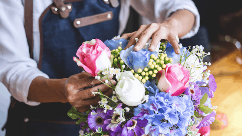 wedding flowers cost florist