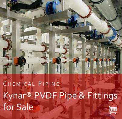 Chemical Piping Kynar PVDF Pipe & Fittings for Sale