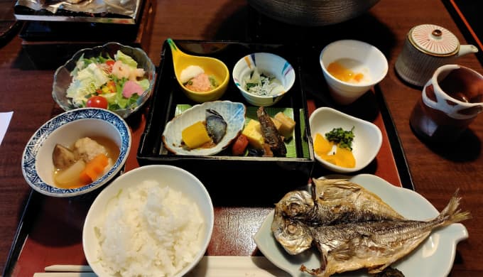 箱根小涌谷温泉「水の音」：朝食