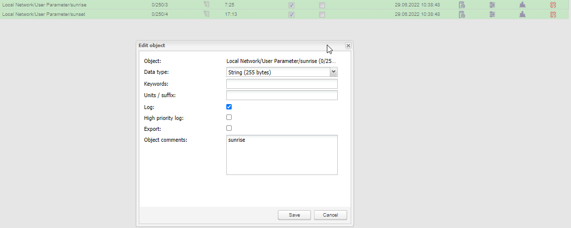 userparameter2 userparameter2