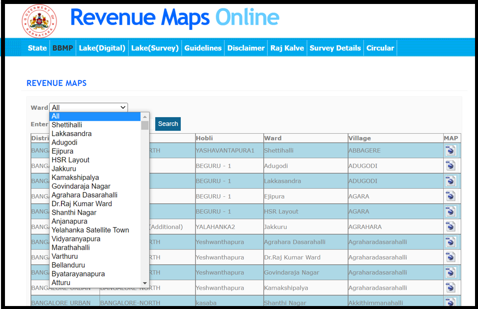 bhu naksha karnataka