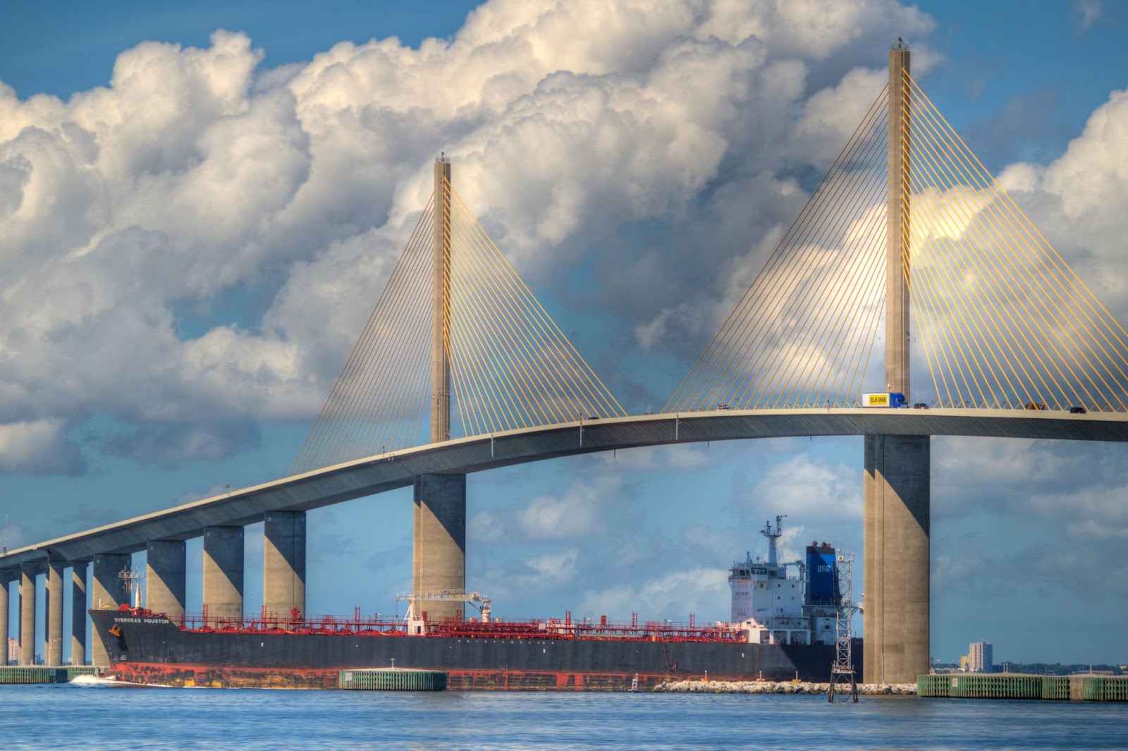 Things To Do In St. Petersburg: The Sunshine Skyway Bridge