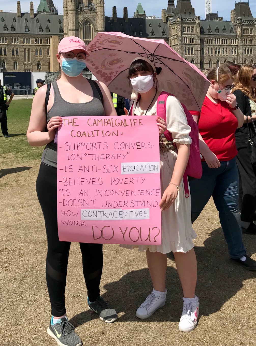 Ottawa Pro-Choice Protest