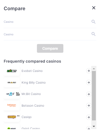 Opties om online casino's te vergelijken nieuwecasinos-nl.com
