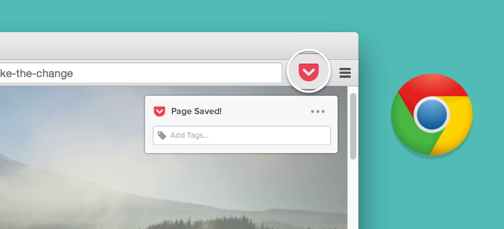 Resultado de imagen para save to pocket google chrome