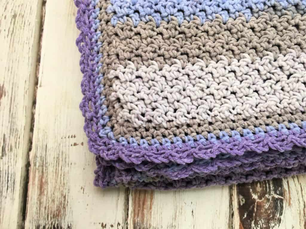 crochet borders on baby blankets
