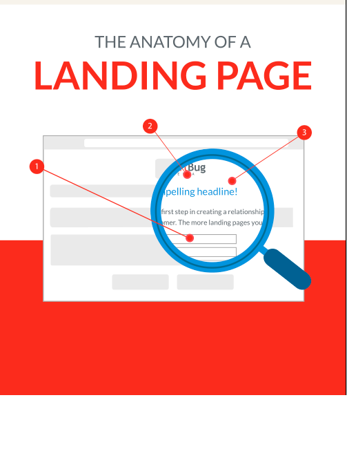 Growth hacking tips - subtle landing page